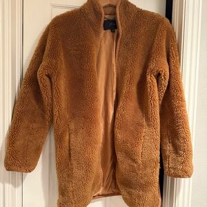 J. Crew Faux Fur Teddy Coat, Women size XXS